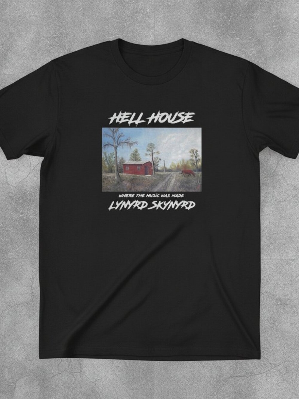 Lynyrd Skynyrd Hell House Where the Music Was Made Vintage Southern Rock Band